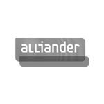 Alliander logo | Opdrachtgever van Bureau Kruiswijk